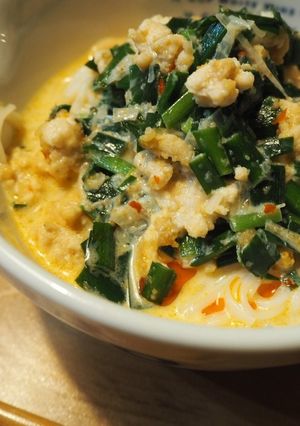 坦々素麺 まぜそば風 坦々麺-レシピのメイン写真