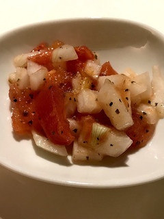 春玉ねぎとトマトのマリネ-レシピのメイン写真