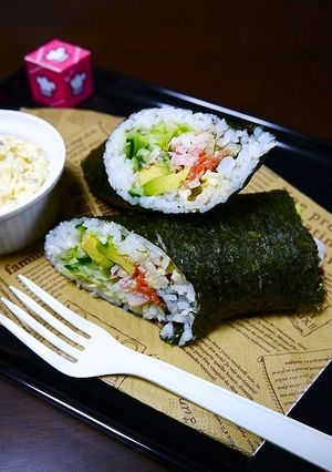簡単!NY風☆寿司ブリトー-レシピのメイン写真