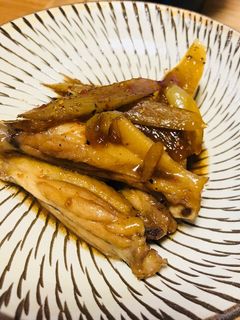 手羽先と牛蒡の甘辛煮-レシピのメイン写真