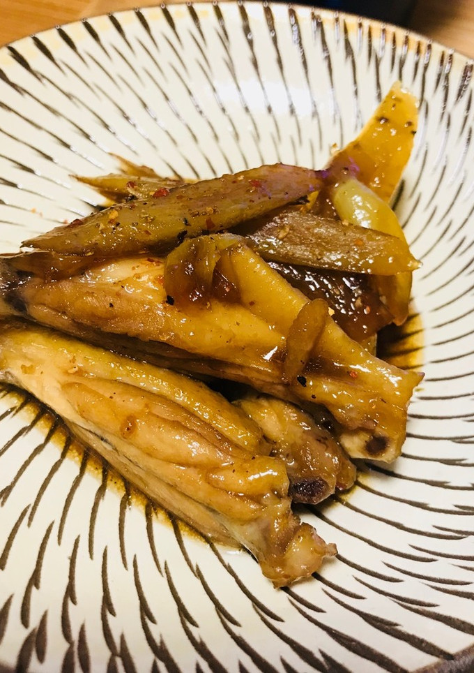 手羽先と牛蒡の甘辛煮-レシピのメイン写真