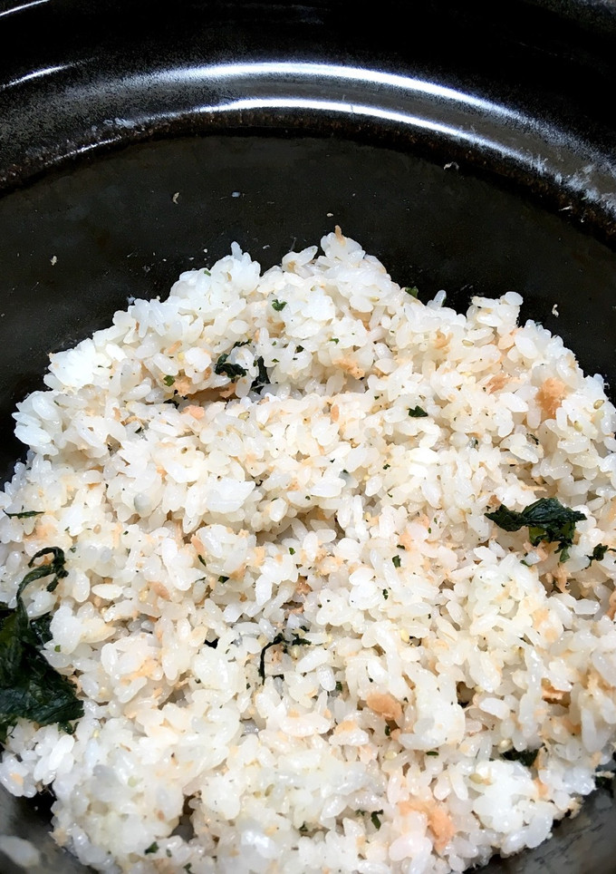 鮭フレークと紫蘇の混ぜご飯-レシピのメイン写真