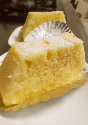 レンジで♡HMのホワイトチョコケーキ♡-レシピのメイン写真