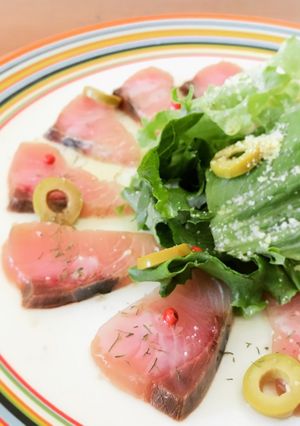 ♧お好みの刺身用魚で♪簡単カルパッチョ♧-レシピのメイン写真