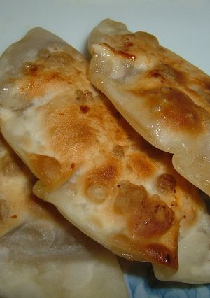 卵・乳なし☆餃子の皮で♪お手軽パイ-レシピのメイン写真
