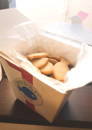 猫の恩返しのおさかなのクッキー-レシピのメイン写真