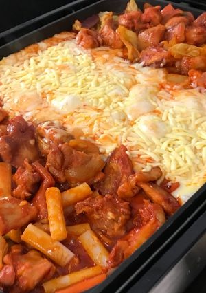 大人向け★辛めのチーズタッカルビ-レシピのメイン写真