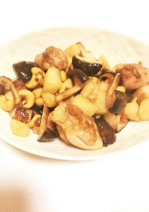 ☆長芋と鶏モモときのこの炒め物☆-レシピのメイン写真