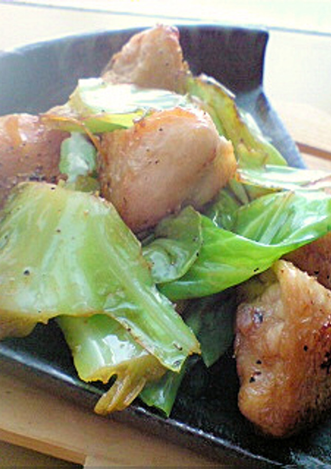 簡単♪鶏肉とキャベツの炒め-レシピのメイン写真