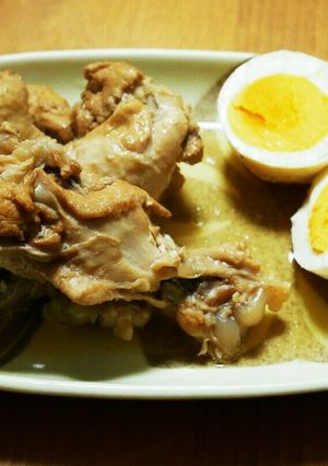 鶏手羽元とたまごの酢醤油煮-レシピのメイン写真