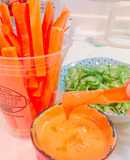 生のにんじんが美味しい野菜ディップソース