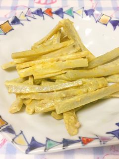 ごぼうのカレー和え-レシピのメイン写真