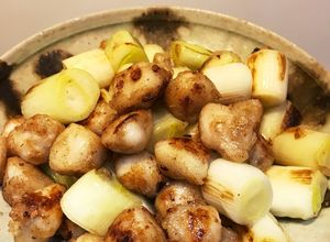 簡単！ビールに合うアテ！ぼんじりネギ炒め-レシピのメイン写真