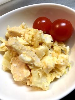 キャベツたまごサラダ-レシピのメイン写真