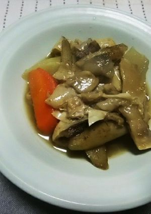 牛スジと根菜の煮物♬( ^o^)ノ-レシピのメイン写真
