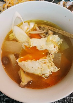 純豆腐みたいな辛スープ-レシピのメイン写真