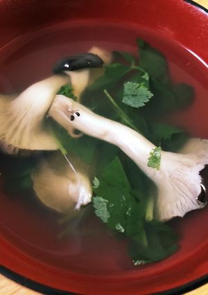 平茸のお吸い物-レシピのメイン写真