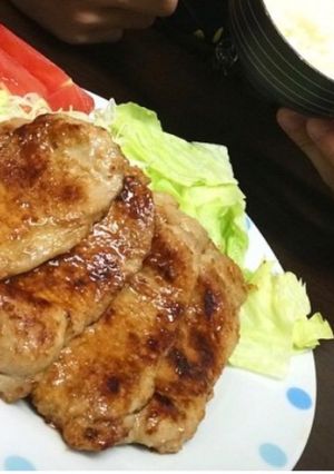 簡単豚の生姜焼き-レシピのメイン写真