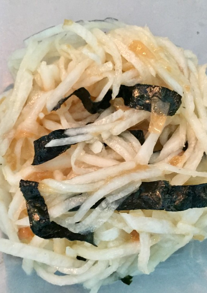 梅海苔和風大根サラダ-レシピのメイン写真