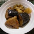 茄子と山芋と鶏肉の甘辛ダレ