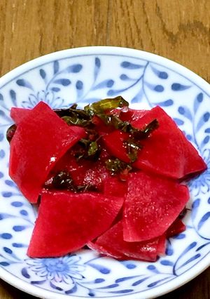 赤大根の甘酢漬け-レシピのメイン写真
