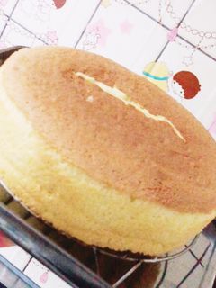 簡単♥しっとりふわふわスポンジケーキ-レシピのメイン写真