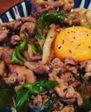 【簡単めんつゆ】スタミナねぎ豚丼