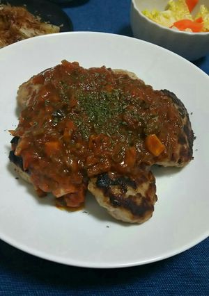 アレルギー対応!卵･乳不使用ハンバーグ-レシピのメイン写真