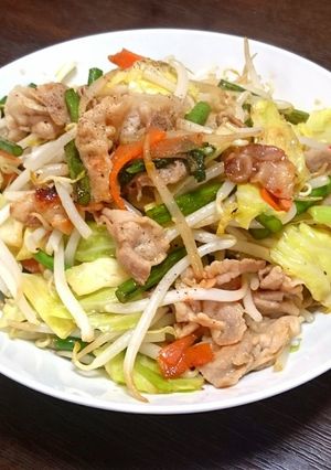 ほんのり甘辛ッ!!『野菜炒め -弐式-』-レシピのメイン写真