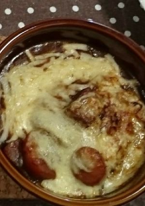 煮込みハンバーグ オーブン焼き-レシピのメイン写真