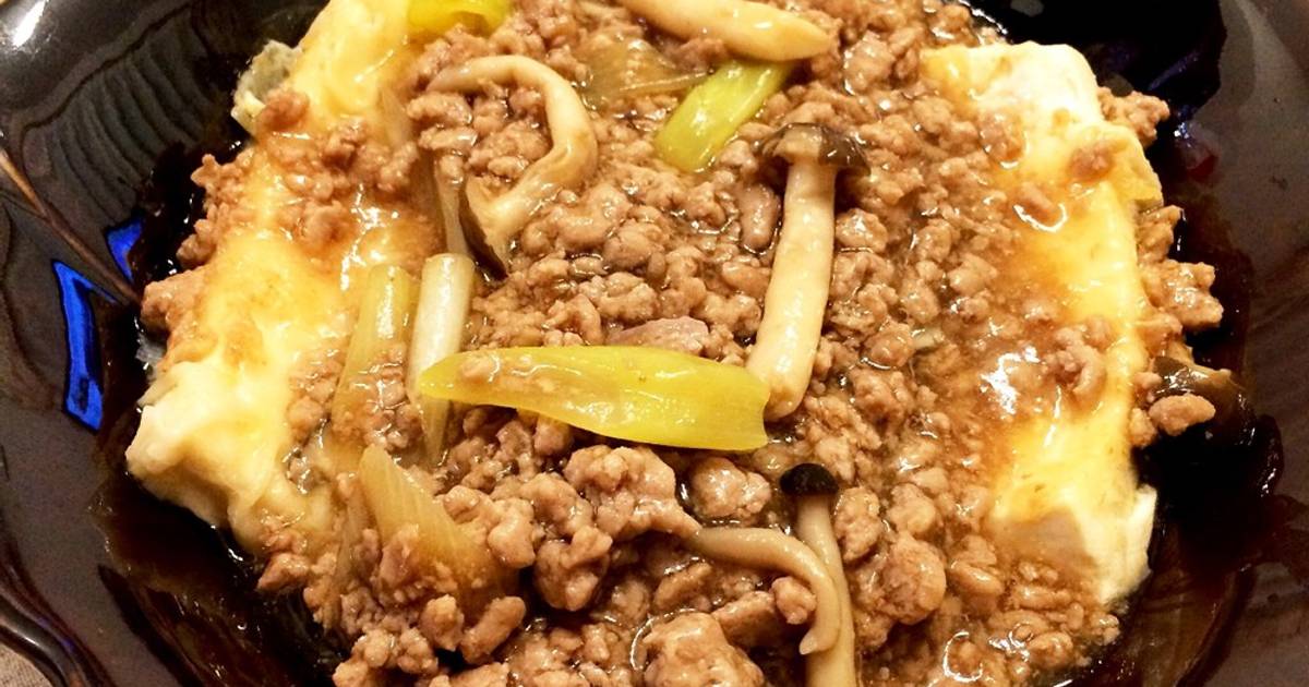 基本からアレンジまで！思わずつくりたくなる「ひき肉豆腐ステーキ」のレシピ集 クックパッド