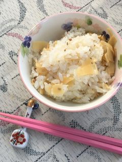 ちりめん筍混ぜご飯-レシピのメイン写真