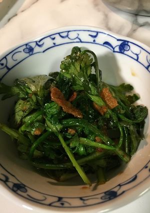 春菊のサラダ-レシピのメイン写真