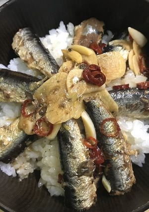 簡単 最強 まかない丼 サーディン丼-レシピのメイン写真