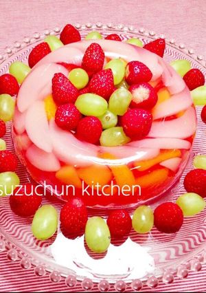 忙しい奥様に♪超簡単ゼリーケーキ♪-レシピのメイン写真