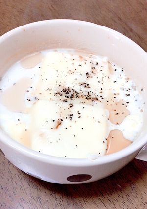 レンジで簡単！豆腐コンソメスープ-レシピのメイン写真