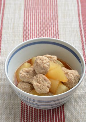 大根と肉団子の煮物-レシピのメイン写真