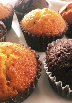 バレンタインに！HMで簡単カップケーキ-レシピのメイン写真