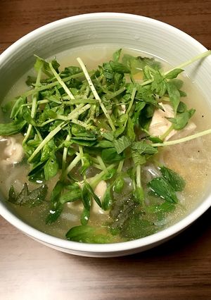 簡単しらたき鶏塩そば-レシピのメイン写真