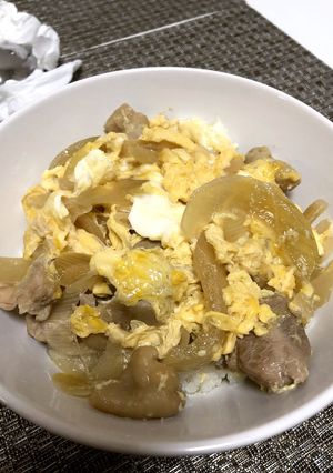 簡単☆麺つゆで親子丼-レシピのメイン写真