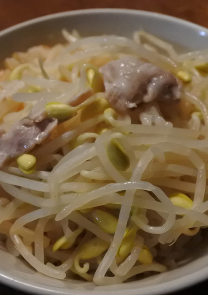 大豆もやしごはん-レシピのメイン写真