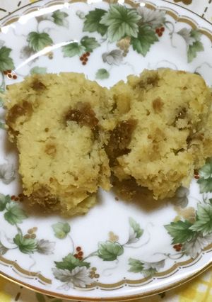 簡単☆おからチーズ白イチジク蒸しケーキ♪-レシピのメイン写真