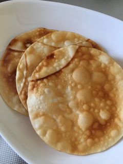 簡単!餃子皮煎餅-レシピのメイン写真