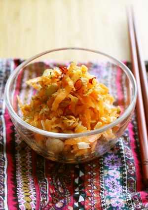 節分の豆で☆タイ風にんじんのサラダ☆-レシピのメイン写真