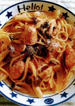 ワンポッドで簡単美味しいナポリタン☆-レシピのメイン写真