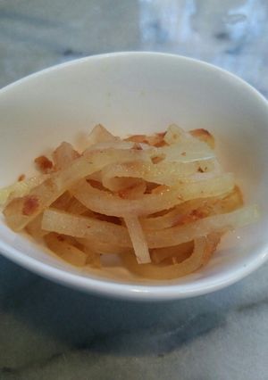 簡単♪大根でササッとごま油香る一品☆-レシピのメイン写真