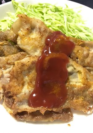 手抜きでもカリッと香ばしポークピカタ-レシピのメイン写真