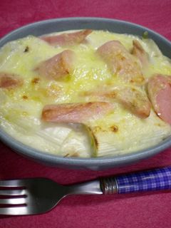 お餅のホワイトソースグラタン-レシピのメイン写真