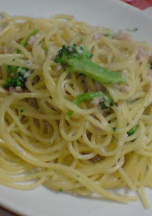 ハムのクリームパスタ♪-レシピのメイン写真