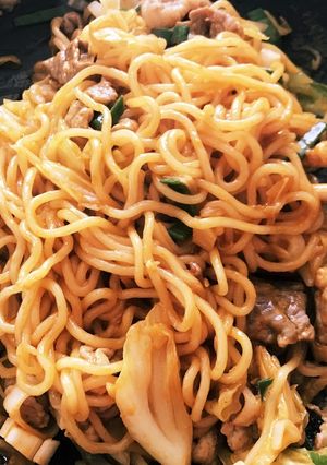 ホットチーズヌードル-レシピのメイン写真